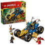 LEGO Ninjago Coche Transformable de Jay 71856 Set de Construcción para Niños +8 Años con 387 Piezas