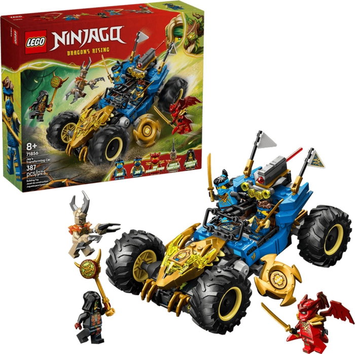 LEGO NINJAGO Coche Transformable de Jay 71856