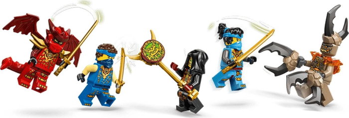 LEGO NINJAGO Coche Transformable de Jay 71856