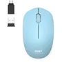 PORT Designs Ratón Inalámbrico Colección II 900544, 2.4 GHz, Azul Celeste