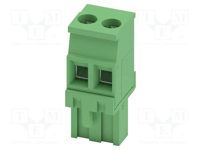 Phoenix Contact MVSTBR 2,5/2-ST-5,08 terminal block verde Phoenix Contact MVSTBR 2,5/2-ST-5,08 terminal block verde