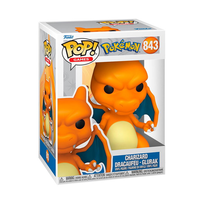 Funko Pop! Figura de Vinilo Charizard - Pokémon - 74219, Colección Funko Pop!, Altura 13 cm