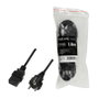 LogiLink Cable de alimentación CEE 7/7 a IEC C19, 1,8 m, negro