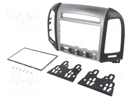 ACV Bastidor de montaje de radio para Hyundai Santa Fe (CM) 2006->2012, 2 DIN