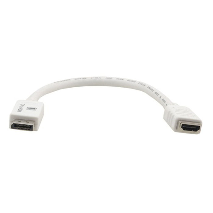 Kramer Adaptador DisplayPort Macho a HDMI Hembra 0,3 m Blanco