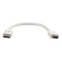 Kramer Adaptador DisplayPort Macho a HDMI Hembra 0,3 m Blanco
