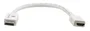 Kramer Cable Adaptador DisplayPort Macho a HDMI Hembra 0.3m Blanco - Conector DP a HDMI, Solo Compatible DisplayPort