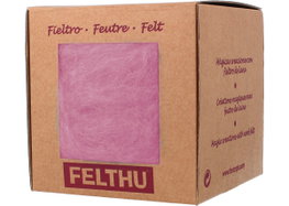 Felthu Fieltro de lana rosa claro 100gr.