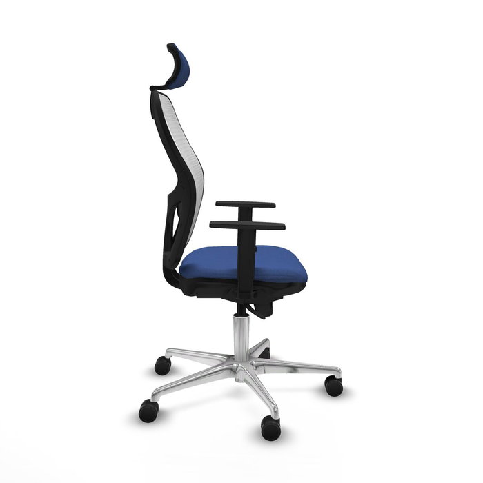 PIQUERAS Y CRESPO Silla de oficina Jorquera Azul Marino y Blanco PIQUERAS Y CRESPO Silla de oficina Jorquera Azul Marino y Blanco