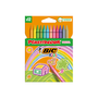 Plastidecor Ceras Kids Pastel con Colores Surtidos y Metálicos, Estuche de 12 Unidades