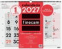 FINOCAM Calendario de Pared Mixto XL 2027