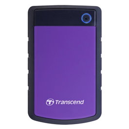 Transcend StoreJet TS1TSJ25H3P 1 TB Negro, Púrpura
