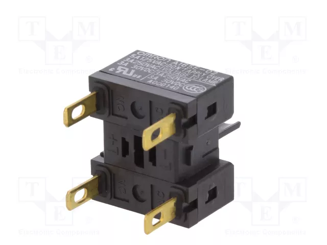 OMRON Bloques de Contactos A165E-02 de 16mm con 2 NC