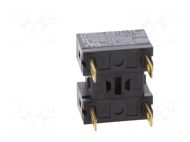 OMRON Bloques de Contactos A165E-02 de 16mm con 2 NC