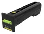 Lexmark 72K20Y0 Cartucho de Tóner Amarillo Original