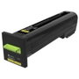 Lexmark 72K20Y0 Cartucho de Tóner Amarillo Original