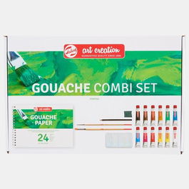 Talens Art Creation Set Gouache Combi 12 Tubos X 12 mL Colores Surtidos