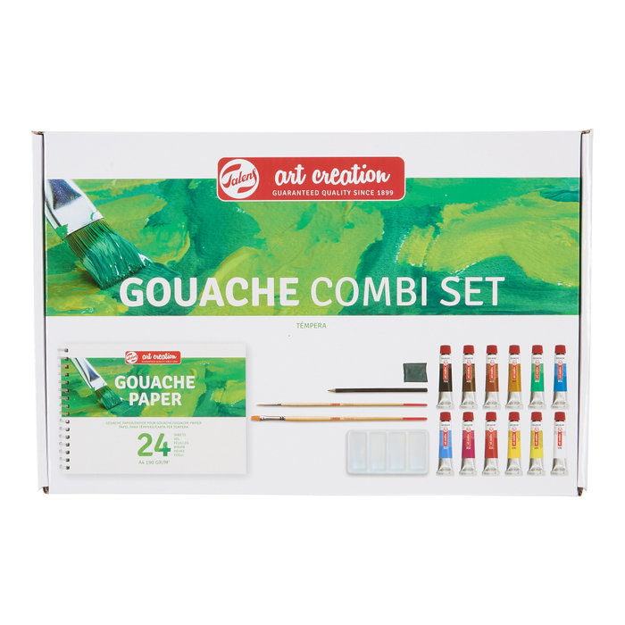 Talens Art Creation Set Gouache Combi 12 Tubos x 12ml Colores Surtidos Talens Art Creation Set Gouache Combi 12 Tubos x 12ml Colores Surtidos