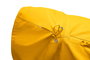 Hunter Abrigo Milford 50 cm Amarillo para Perro, Cuello 32-60 cm, Vientre 52-64 cm, Impermeable y Resistente al Viento, Poliéster
