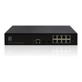 LevelOne GEL-1061 Switch Gigabit Gestionado L2 de 10 Puertos (8 RJ-45 + 2 SFP) inevitable