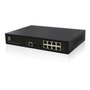 Level One GEL-1061 Switch Gigabit L2 con 8 puertos RJ-45 y 2 SFP