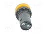 ABB Lámpara de control LED amarilla de 22mm