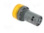 ABB Lámpara de control LED amarilla de 22mm