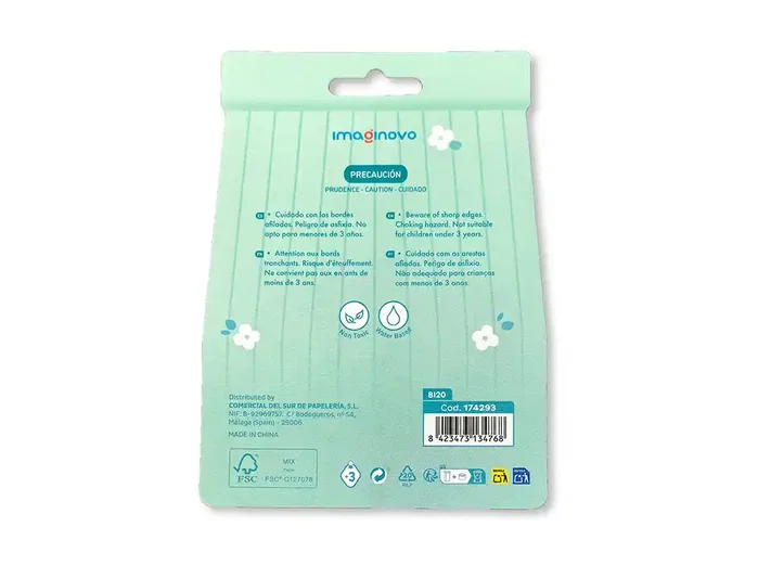 Imaginovo Bloc de Notas Adhesivas con Diseño Sandwich Foodies para Niños - 20 Hojas en Tamaños Surtidos Imaginovo Bloc de Notas Adhesivas con Diseño Sandwich Foodies para Niños - 20 Hojas en Tamaños Surtidos