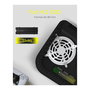 ICY BOX IB-M2HS-PS5 Disipador Térmico para PlayStation 5 PS5, Compatible con M.2 SSD 22x80 mm, Altura 10 mm, Color Negro
