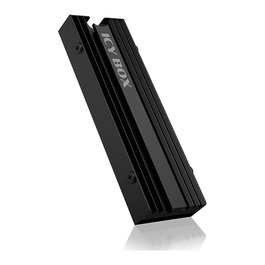 ICY BOX IB-M2HS-PS5 Disipador Térmico para PlayStation 5 PS5, Compatible con M.2 SSD 22x80 mm, Altura 10 mm, Color Negro