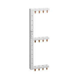Hager KCF668L Phasenschiene 3+N-polig 3 filas 125mm izquierda vertical