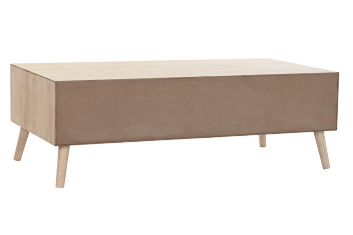 DKD Home Decor Mesa de Centro Abeto y MDF Marrón
