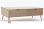 DKD Home Decor Mesa de Centro Abeto y MDF Marrón