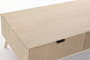 DKD Home Decor Mesa de Centro Abeto y MDF Marrón
