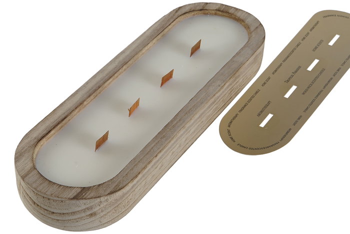DKD Home Decor Vela Balines Natural 10.7 x 5 x 32.5 cm
