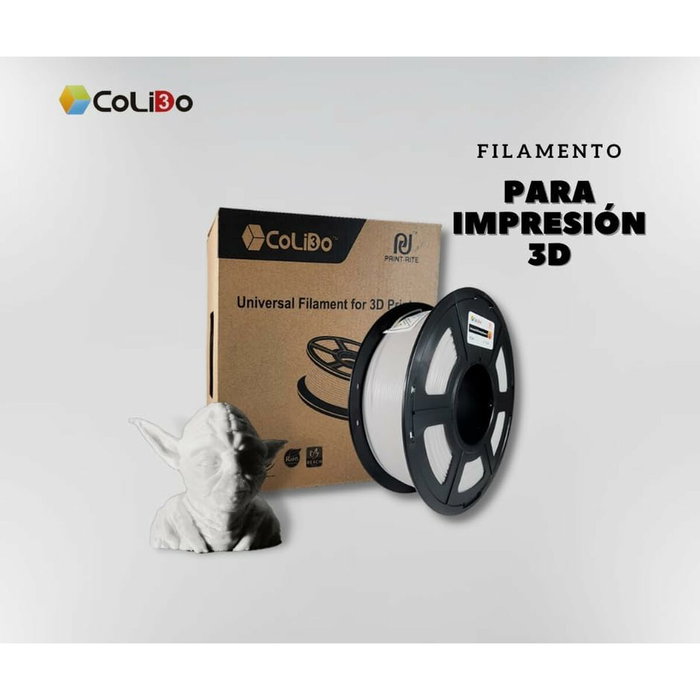 Colido Filamento ABS Colido Gold 1.75mm 1 kg Blanco
