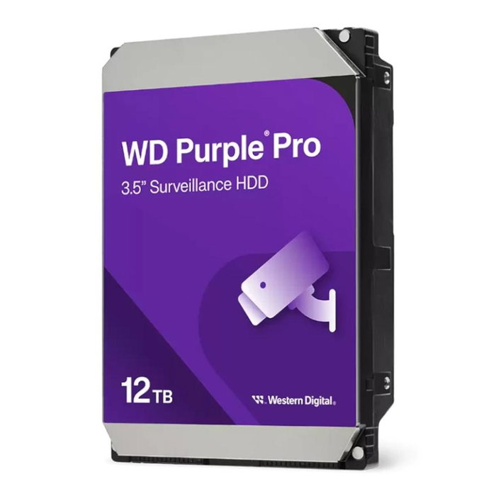 Western Digital WD WD122PURP Disco Duro Interno HDD 12TB para Videovigilancia SATA 6 Gb/s 7200 RPM Western Digital WD WD122PURP Disco Duro Interno HDD 12TB para Videovigilancia SATA 6 Gb/s 7200 RPM