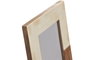 DKD Home Decor Marco de Fotos Mango y Resina Blanco 10x15