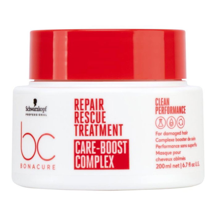 Schwarzkopf Bonacure Repair Rescue Treatment Care-Boost Tarro 200 ml Schwarzkopf Bonacure Repair Rescue Treatment Care-Boost Tarro 200 ml