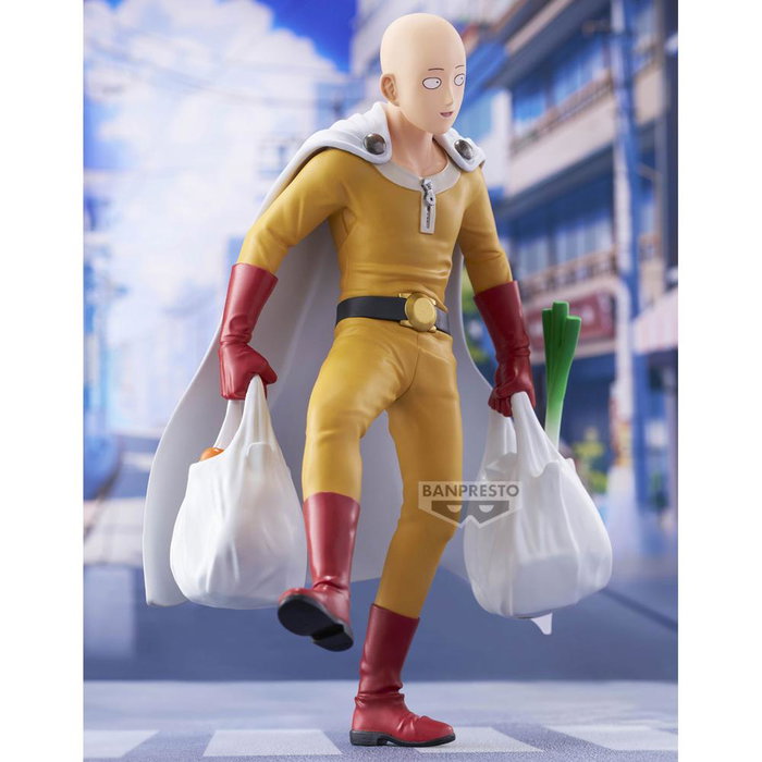 Banpresto Figura de Saitama de One-Punch Man Colección One Punch Life