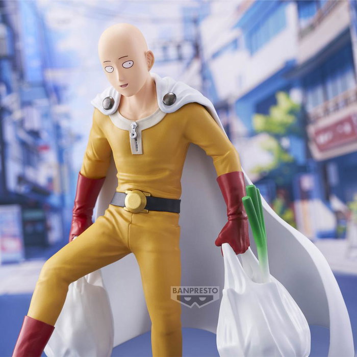 Banpresto Figura de Saitama de One-Punch Man Colección One Punch Life