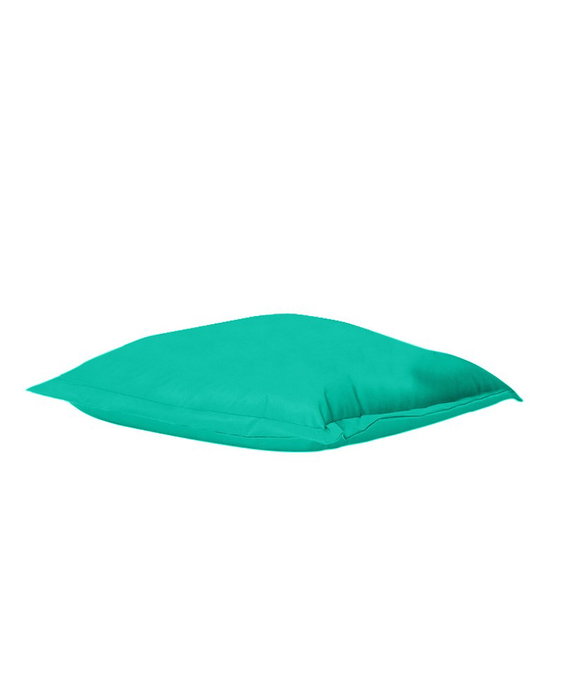 Atelier Del Sofa Cojín de Jardín 70x70 cm Turquesa para Exterior, Asiento Acogedor, Tela Impermeable, Poliéster