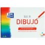 Oxford Bloc de Dibujo Escolar con Espiral Rojo A3+, 20 Hojas, 130g