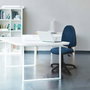 PIQUERAS Y CRESPO Silla de oficina Algarra sin brazos en negro
