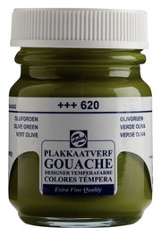 Talens Témpera Extra Fina Verde Oliva 620 50 ml