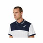 Polo de Manga Corta Hombre Asics Court Blanco