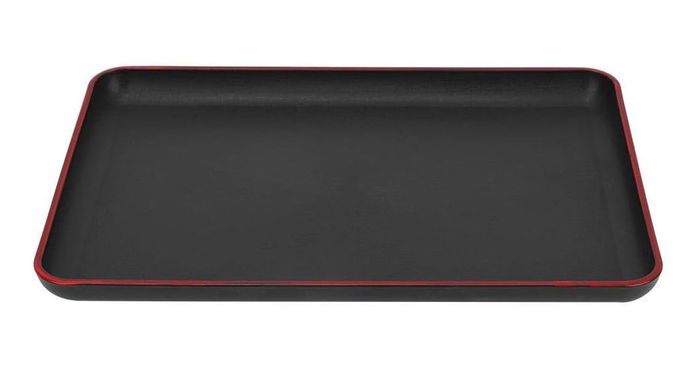My Bar Bandeja Rectangular de Plástico Estilo Japonés 32 x 22.8 cm (12 Unidades)