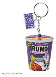 Las guerreras K-pop Llavero Squishy Rumi Superstar Flavor Noodles