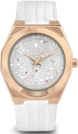 Daisy Dixon Reloj DD120WRG Rosa y Blanco