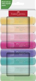 Marcador Fluor Faber-Castell Textliner 46 Pastel Estuche De 8